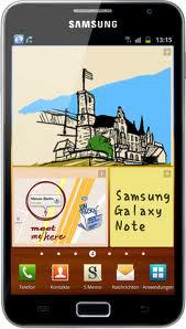 Смартфон Samsung Galaxy Note GT-N7000 Blue - Назарово